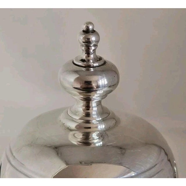 Edwardian Sterling Silver Sugar Caster from S.W. Smith & Co, London, 1906 For Sale - Image 3 of 18