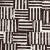 Contemporary Schumacher x Caroline Z Hurley Patchwork Fabric in Cacao For Sale - Image 3 of 4