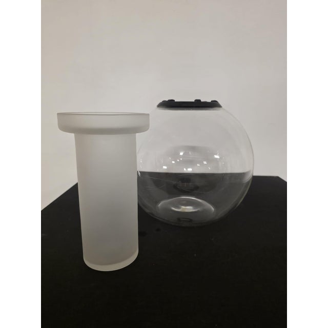 Gianfranco Frattini Vase attributed to Gianfranco Frattini for Kristal Sonoro, 1980s For Sale - Image 4 of 13