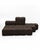 Three-piece "Castell" modular sofa designed in 1972 by German designer Hans Hopfer for Wiener Werkstätten, upholstered in...