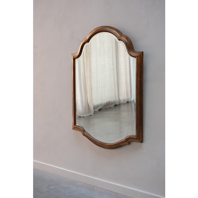 Large French Wall Mirror in Wood For Sale - Image 5 of 7