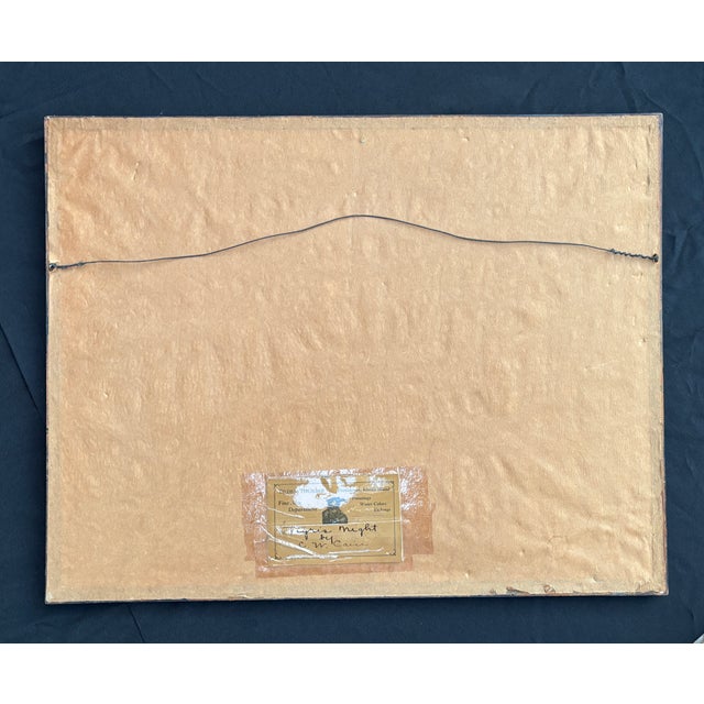 Charles William Cain, Orientalist - Tigris Night (Ezra's Tomb), Ca 1935 For Sale - Image 13 of 13