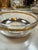 Gucci Vintage Gucci Glass Bowl With Gold-Tone Gg Accents For Sale - Image 4 of 7