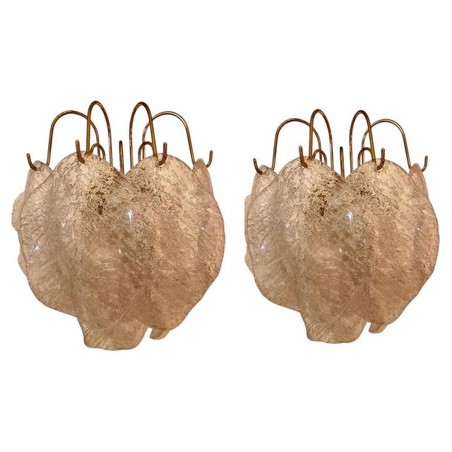 Vintage Wall Lights from Mazzega, 1970, Set of 2 For Sale - Image 12 of 12