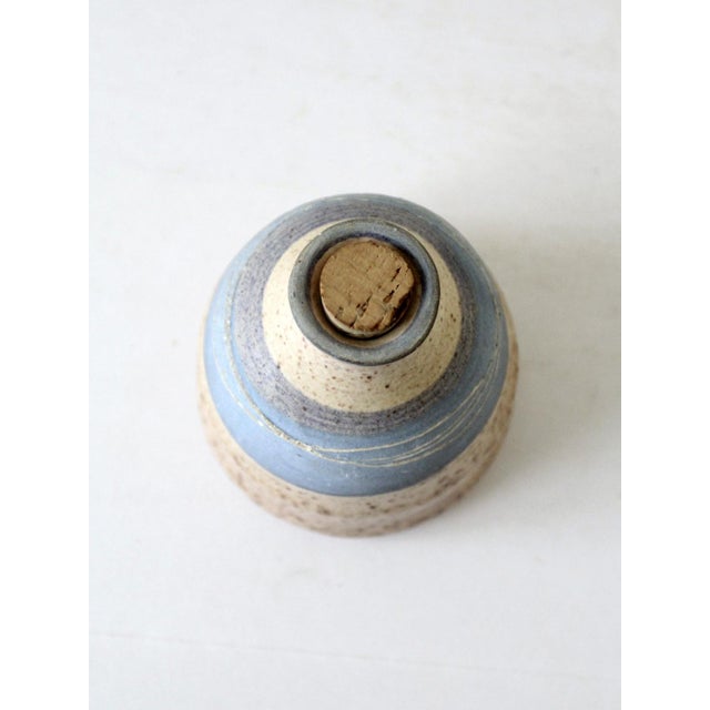 Vintage Studio Pottery Jar For Sale - Image 10 of 11