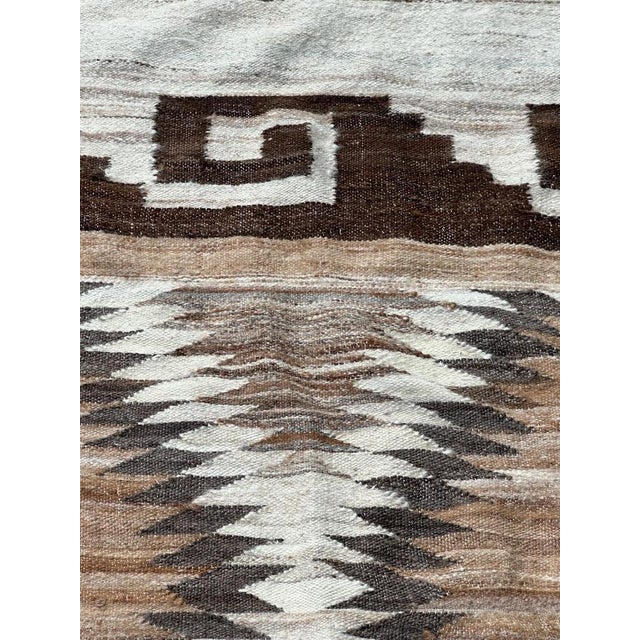 South American Navajo Flat Rug, 1930s For Sale - Image 15 of 17