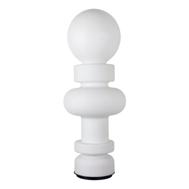 Re Model Lamp in Glass and Metal from Fontana Arte, 1970s For Sale