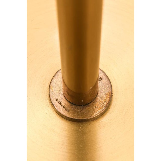 1950s Floor Lamp in Brass and Glass from Bergboms, 1950s For Sale - Image 5 of 9