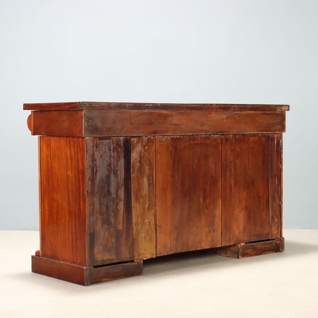19th Century English Mahogany Credenza For Sale - Image 13 of 14