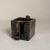Oxblood Red Handmade Studio Pottery Square Vessel With Pour Spout & Handle, Abstract Brutalist Form For Sale - Image 8 of 13