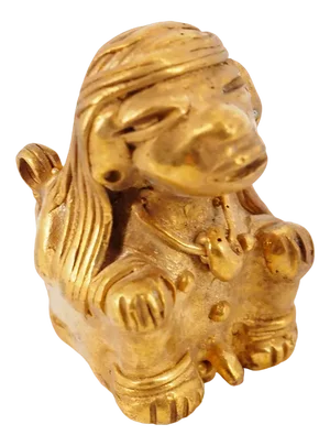 Colombian Taïrona Tumbaga Statuette of Sage