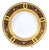 Viennese Imperial Classicist Gilt Plate with Arabesques by Conrad Sörgel von Sorgenthal, 1798 For Sale