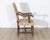 Mid 20th Century Pair of Louis XIII Style Oak Armchairs with Upholstered Backs and Seats For Sale - Image 10 of 11