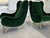 Dark Green Marco Zanuso Green Velvet Mohair "Senior" Lounge Chairs - A Pair For Sale - Image 8 of 16