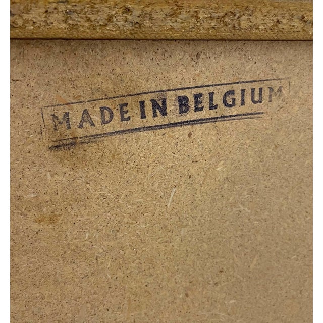 Vintage Mid Century Modern Van Pelt Belgian Cabinet Bookcase Hutch. For Sale - Image 11 of 11