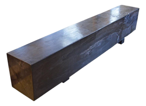 Andrianna Shamaris Petrified Wood Log Bench