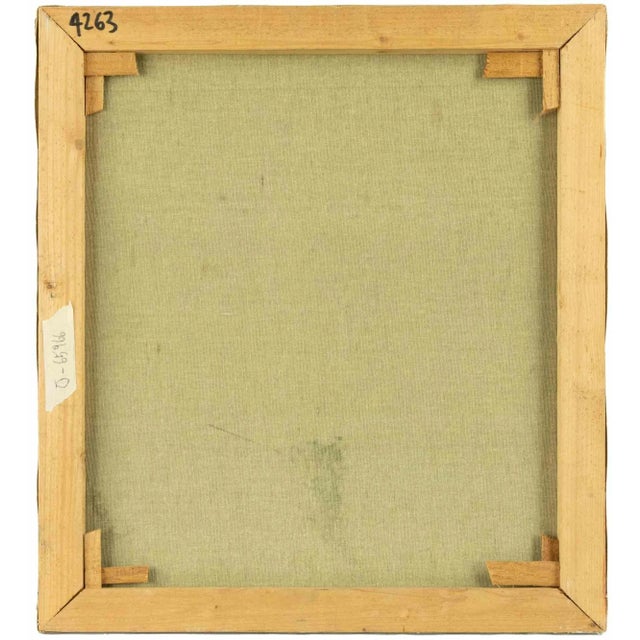 Sandro Fabrizi, Landscape Painting, Oil on Canvas, 1986 For Sale - Image 4 of 5