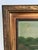 Textile Vintage Original Landscape Oil Painting, Signed Countryside Cottage Art For Sale - Image 7 of 12