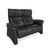 Dark Grey Leather Varia Two-Seater Sofas with Manual Function from Mondo, Set of 2 For Sale - Image 6 of 18