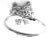 Metal Cartier Diamond White Gold Diamant Leger De Ring, Size 7.5 For Sale - Image 7 of 9