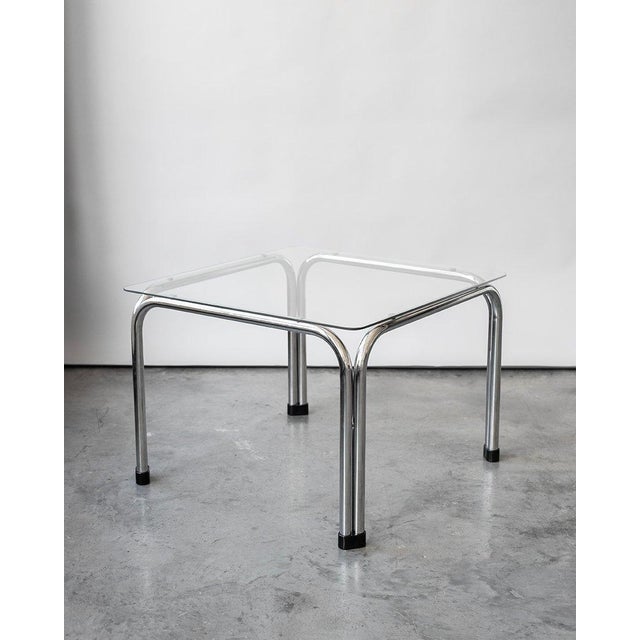 Vintage Chrome Coffee Table by Viliam Chlebo for Kodreta, 1980s For Sale - Image 6 of 6