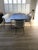 Arhaus Dining Table With 4 Upholstered Chairs + Bench in Excellent Condition For Sale - Image 12 of 14