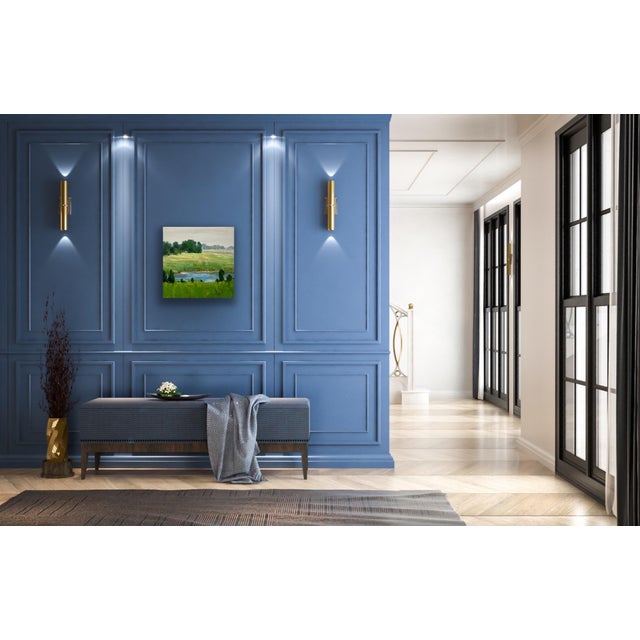 Impressionistic Landscape Original Oil Painting For Sale In Atlanta - Image 6 of 11