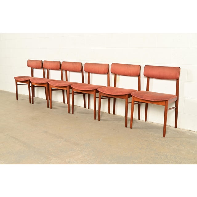 Finn Juhl Style Danish Modern Sculpted Teak Dining Chairs, Set of Six For Sale - Image 13 of 13