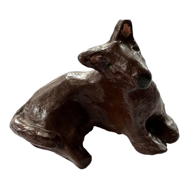 Vintage Clay Dog For Sale