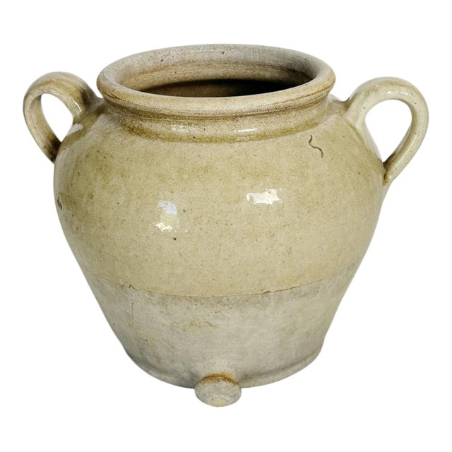 Glazed Earthenware Jar, France, 1960 For Sale