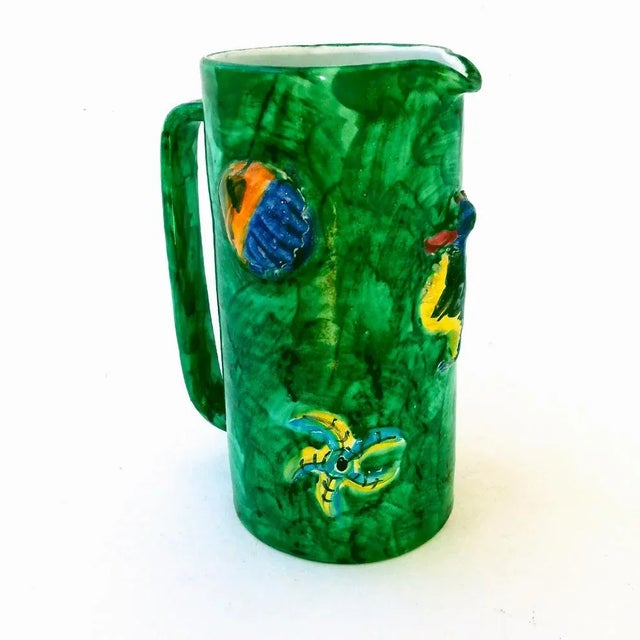 Ceramic Pitcher from Scotto Vietri, 1950s For Sale - Image 4 of 7