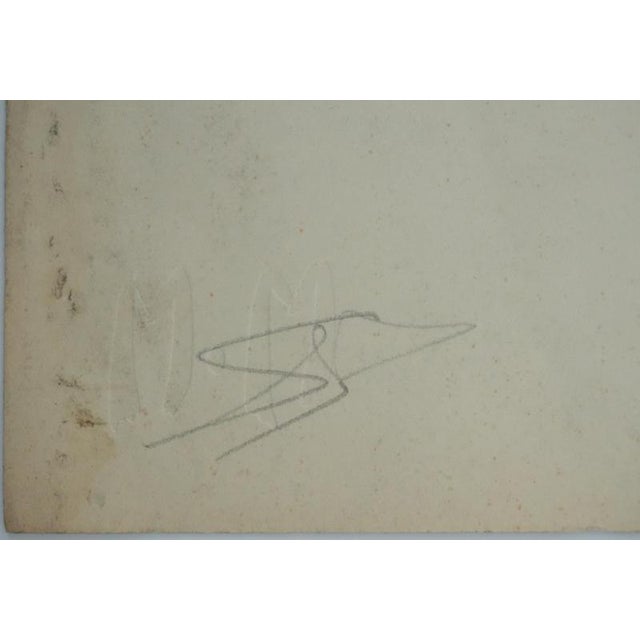 Marcel Mouly, Nude Study, Charcoal For Sale - Image 3 of 8