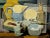 Wood Edward Carter Preston British Modernist Cubist Still Life Watercolour, Circa 1925 For Sale - Image 7 of 18