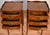 Wood 1910 Antique French Louis XV Satinwood Inlaid Pair of Nightstands Bedside Tables For Sale - Image 7 of 16