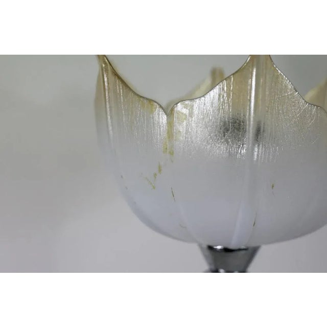 Space Age Lamp with Glass Reflector & Metal Base, 1970s For Sale - Image 13 of 18