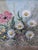 Rustic European Vintage Original Flower Still Life Oil Painting: Framed Floral Art For Sale - Image 3 of 11
