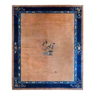 Early 20th Century Chinese Feti Rug For Sale