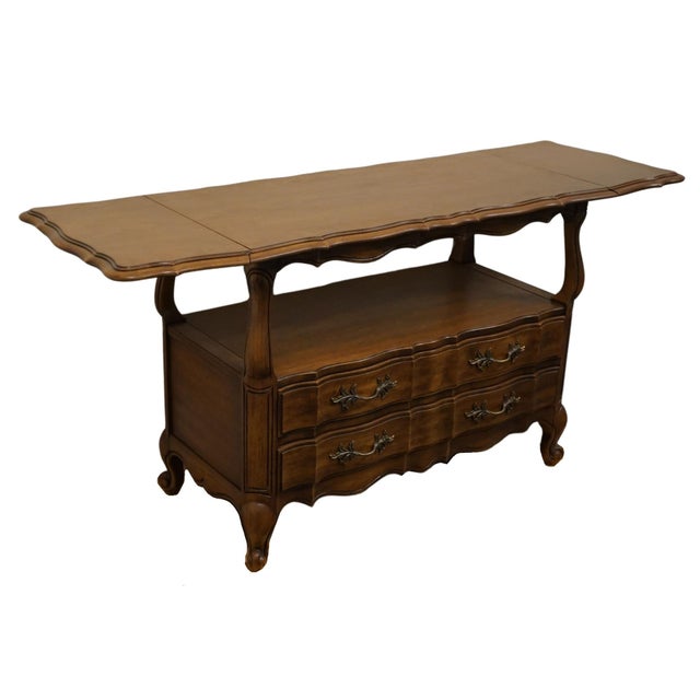 Thomasville Furniture Tableau Collection French Provincial 59" Drop Leaf Server Buffet 8561-520 For Sale In Kansas City - Image 6 of 12
