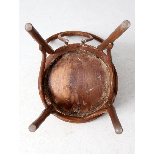 Antique Bentwood Bistro Chair For Sale - Image 11 of 12