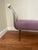 Purple 1980s Design Institute America Steel and Leather Bench For Sale - Image 8 of 12