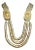 MCM Jewelry: Tribal Talismanic Necklace With Hollow Body Brass Hirz Pendants and Mixed Metal Beads From Kashmir, Northern India For Sale