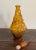 Vintage Italian Empoli Amber Glass Decanter For Sale In Raleigh - Image 6 of 11