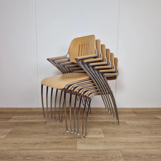 Postmodern Golf Dining Chair by Francesco Zaccone for Thonet, 1970s For Sale - Image 3 of 13