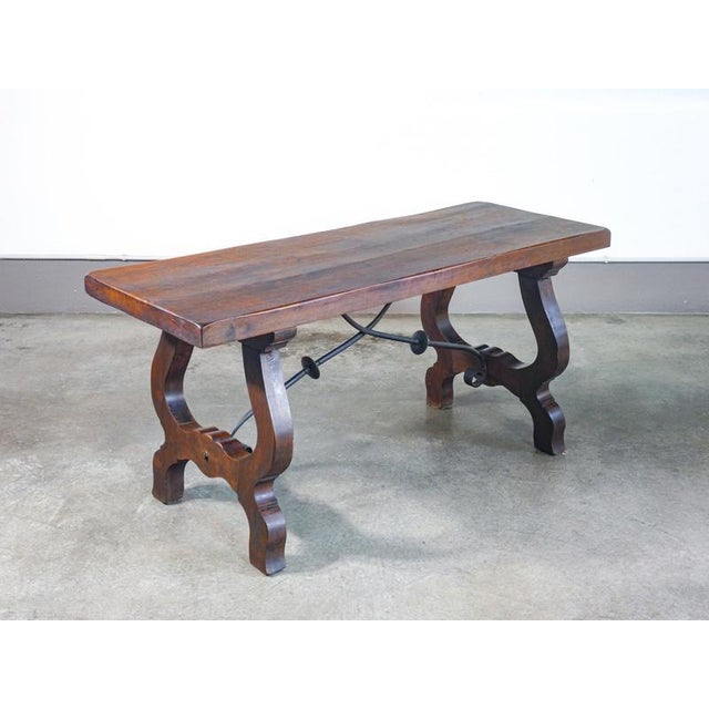 Refectory Table in Walnut For Sale - Image 9 of 16