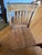 Antique American Solid Oak Teacher's Desk & Mission Style Chair – 2 Piece Set For Sale - Image 6 of 10