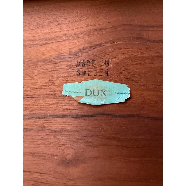 1950s Folke Ohlsson for Dux 2-Tiered Side Table Mid Century For Sale - Image 9 of 12