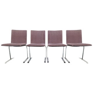 Vintage Onda Chairs by Giovanni Offredi for Saporiti, Italy, 1970s, Set of 4 For Sale
