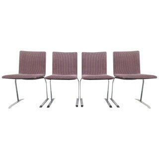 Vintage Onda Chairs by Giovanni Offredi for Saporiti, Italy, 1970s, Set of 4 For Sale