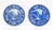 Collection of 20 English Flow Blue Transferware Ceramic Tableware Pieces, including: (1) one tureen, (1) covered gravy and...
