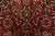 Textile Kashan Rug 4’7” X 7’1” Red Wool Vintage Traditional Hand-Knotted Carpet For Sale - Image 7 of 13